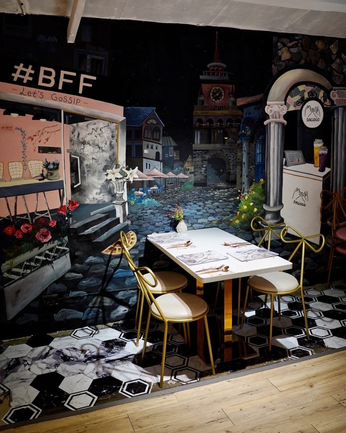 台北公館商圈巷弄這間『BFF Gossip Brunch』，主打精緻浮誇料理，上桌先拍照準沒錯！三五好友聚餐、情侶約會很適合～ - 阿華田的美食日記