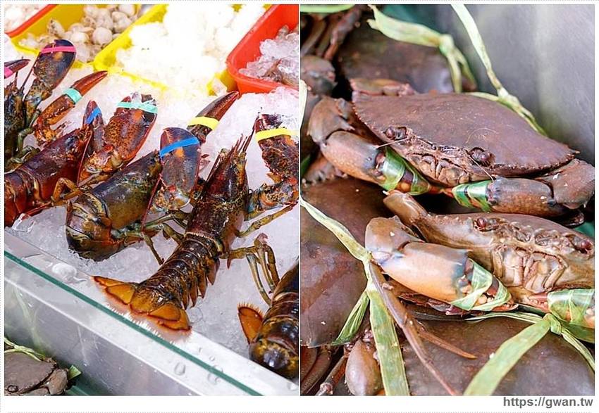 台中宵夜海鮮粥~五種海鮮現點現煮只要100元,營業到凌晨還可免費加飯! - 吃關關