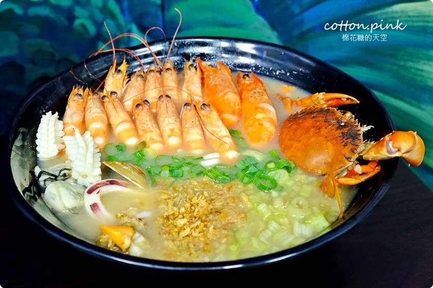 台中豐原浮誇系海鮮粥-粥霸超狂地表最強海鮮粥!!