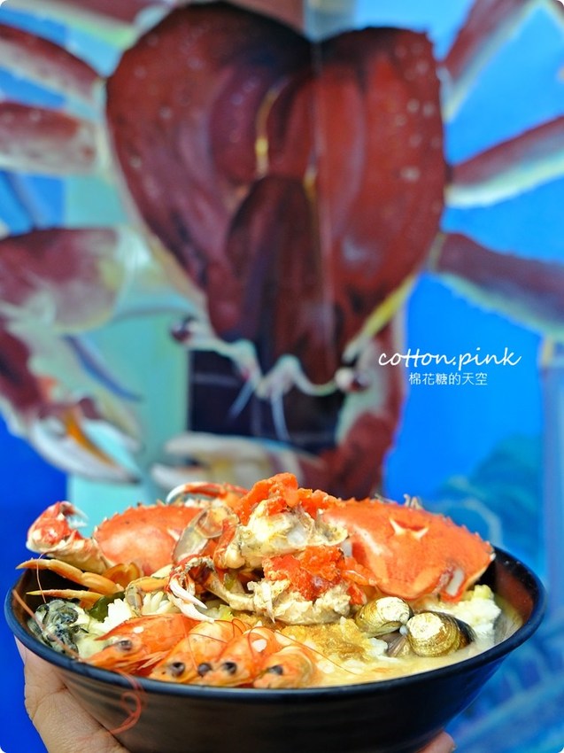 台中豐原浮誇系海鮮粥-粥霸超狂地表最強海鮮粥!!