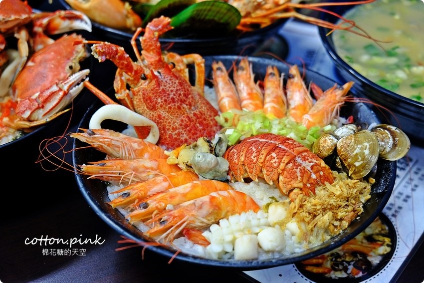 台中豐原浮誇系海鮮粥-粥霸超狂地表最強海鮮粥!!