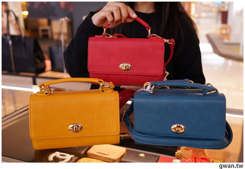 台中精品包新春特賣，最低3.5折，滿額再送日系包！