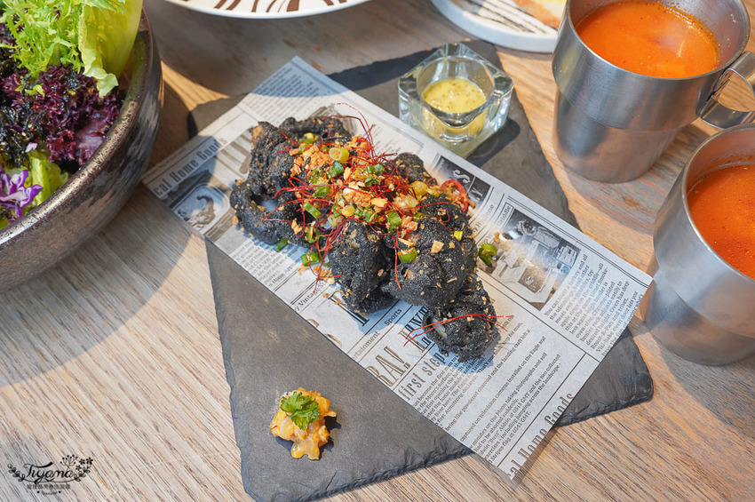 高雄人氣約會餐廳》雛菊鬆餅,美味義式料理,必點夢幻客製化彩繪畫盤棉花糖鬆餅 @緹雅瑪 美食旅遊趣