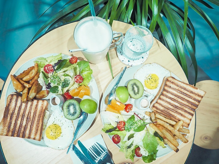 大花說台中早午餐景點餐廳大里煦苑菜單06