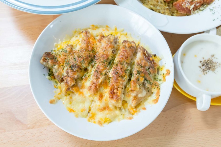 南瓜迷迭香雞腿排