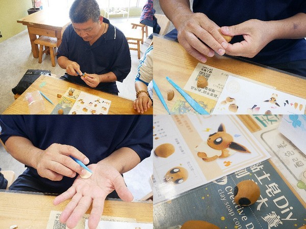 臺灣茶摳創皂館:臺灣茶摳創皂館-苗栗公館親子好去處 動手做屬於自己的肥皂 可彩繪、可捏塑 連大朋友也玩得很開心 (文末抽獎)