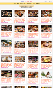 海綿飽飽的鳳梨城堡的美食牆