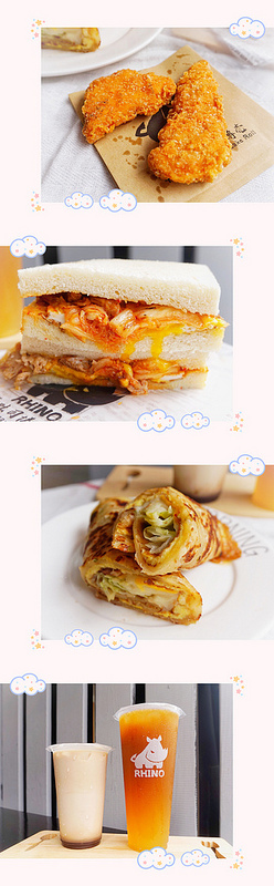 ♚台北中山美食♚犀牛犀牛吐司捲餅專売店。中山區早午餐推薦。中山區下午茶推薦。當日配送的新鮮吐司，滋味讓人難忘呀