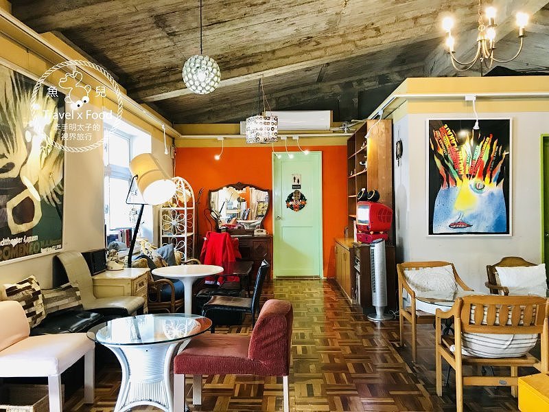 【食】台北市◆初戀的情人～慢活的午後時光｜戲咖啡 Cine Cafe @魚兒 x 牽手明太子的「視」界旅行