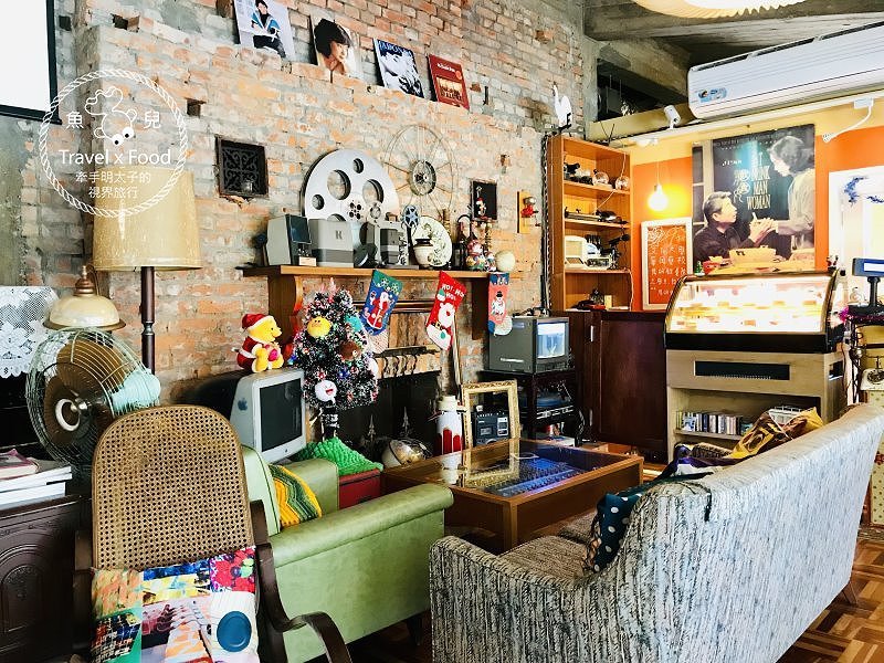 【食】台北市◆初戀的情人～慢活的午後時光｜戲咖啡 Cine Cafe @魚兒 x 牽手明太子的「視」界旅行