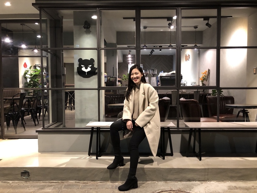 【台北｜南京三民站】Shawn Coffee＿正方形的磅蛋糕外型先得一百分＿美麗的拉花圖案捨不得喝