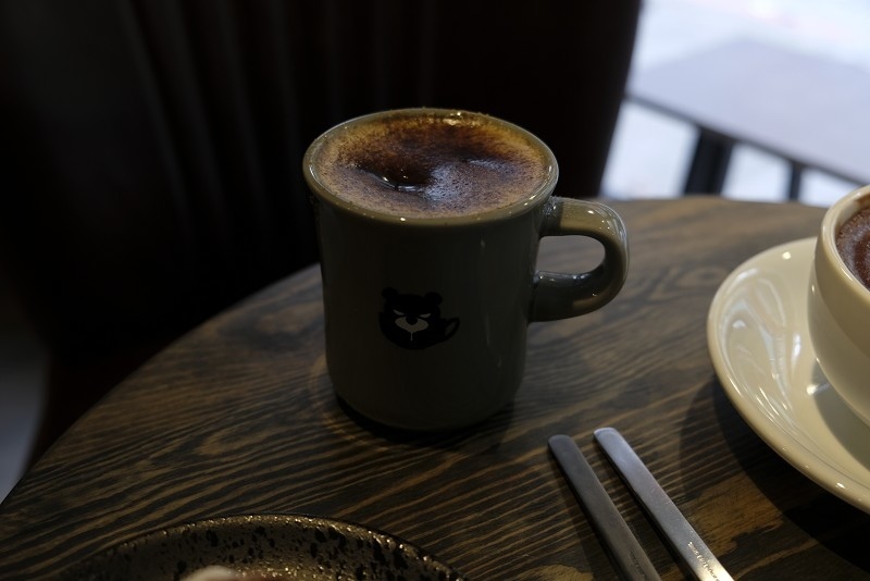 【台北｜南京三民站】Shawn Coffee＿正方形的磅蛋糕外型先得一百分＿美麗的拉花圖案捨不得喝