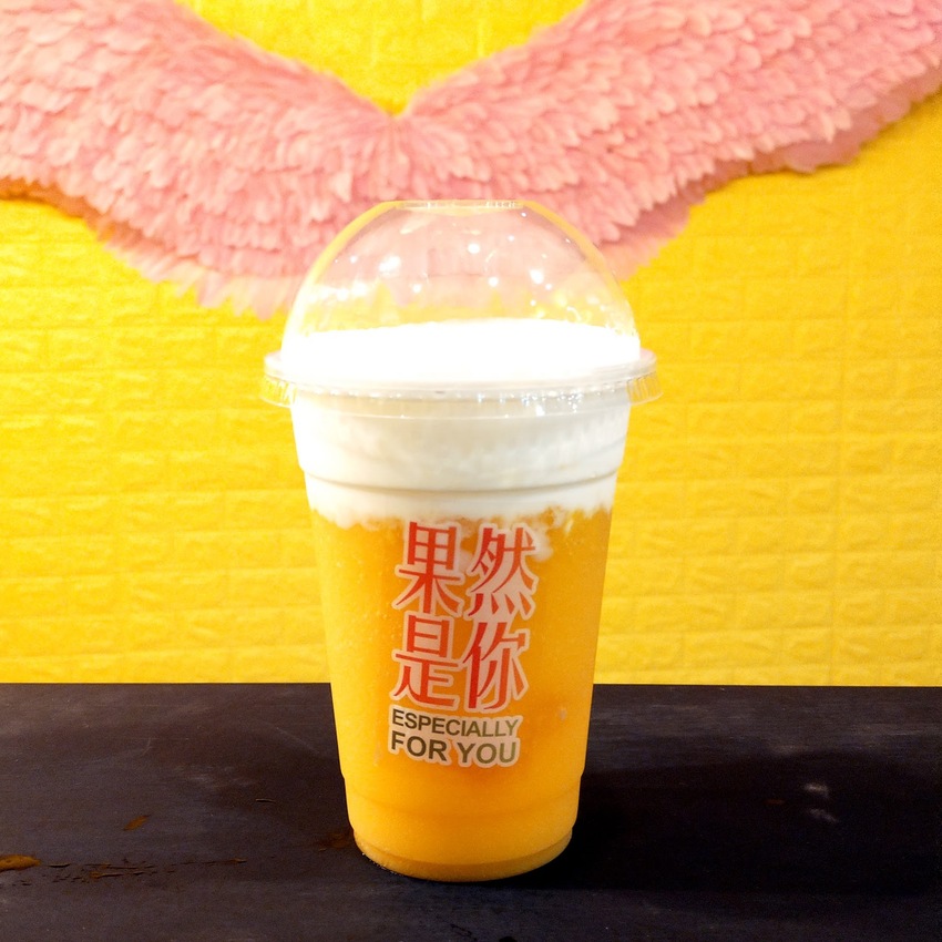 台南美食|東區|果然是你長榮店|炫目的新品種飲料