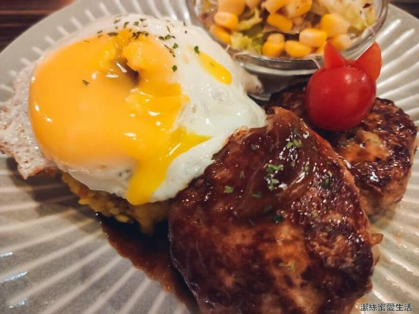 貓舌咖啡 手打漢堡排