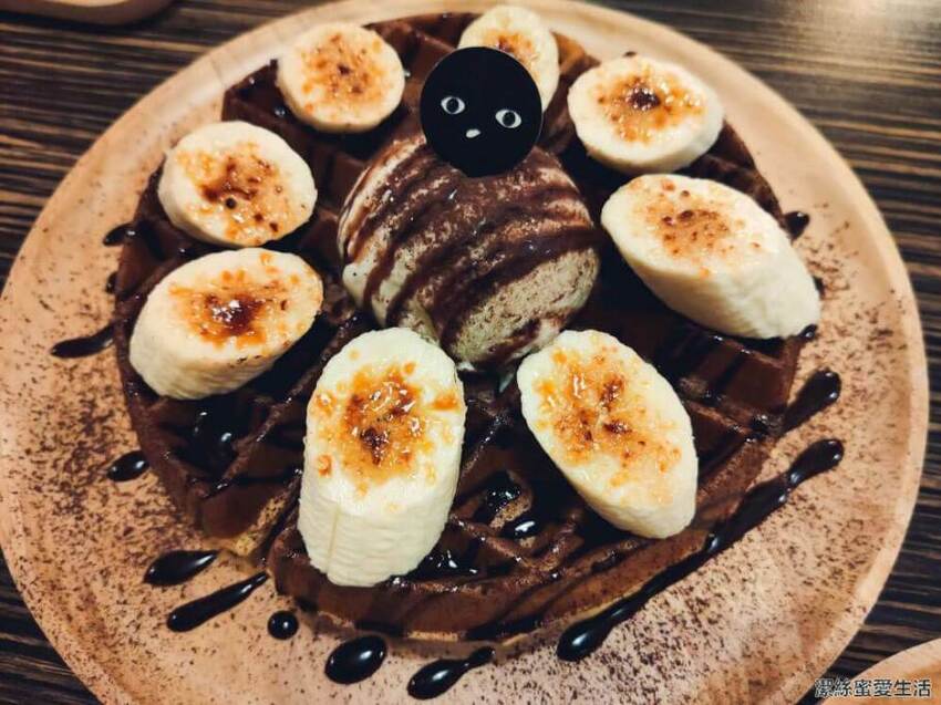 貓舌咖啡 香蕉巧克力鬆餅