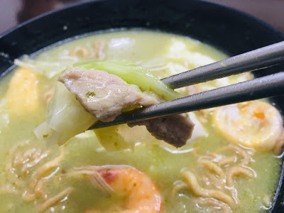 [台南美食] 劉妹鍋燒專賣店（關帝廳店）｜牛奶麻辣鍋燒意麵、青醬鍋燒意麵、藥膳菇菇鍋燒意麵