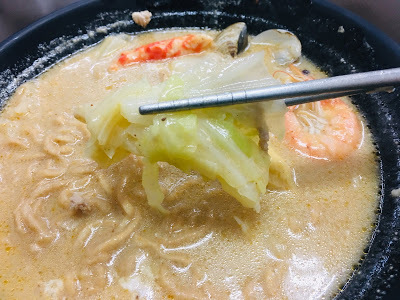 [台南美食] 劉妹鍋燒專賣店（關帝廳店）｜牛奶麻辣鍋燒意麵、青醬鍋燒意麵、藥膳菇菇鍋燒意麵