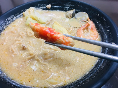 [台南美食] 劉妹鍋燒專賣店（關帝廳店）｜牛奶麻辣鍋燒意麵、青醬鍋燒意麵、藥膳菇菇鍋燒意麵