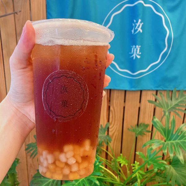 台北 合江街 飲料 汝菓 古早味紅茶01.JPG