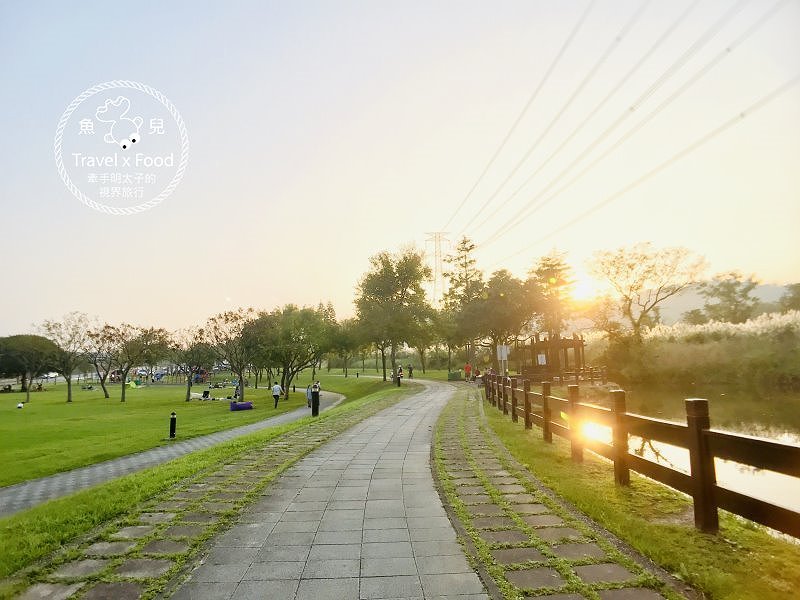 【遊】大溪河濱公園｜綠地、生態濕地與休閒 @魚兒 x 牽手明太子的「視」界旅行