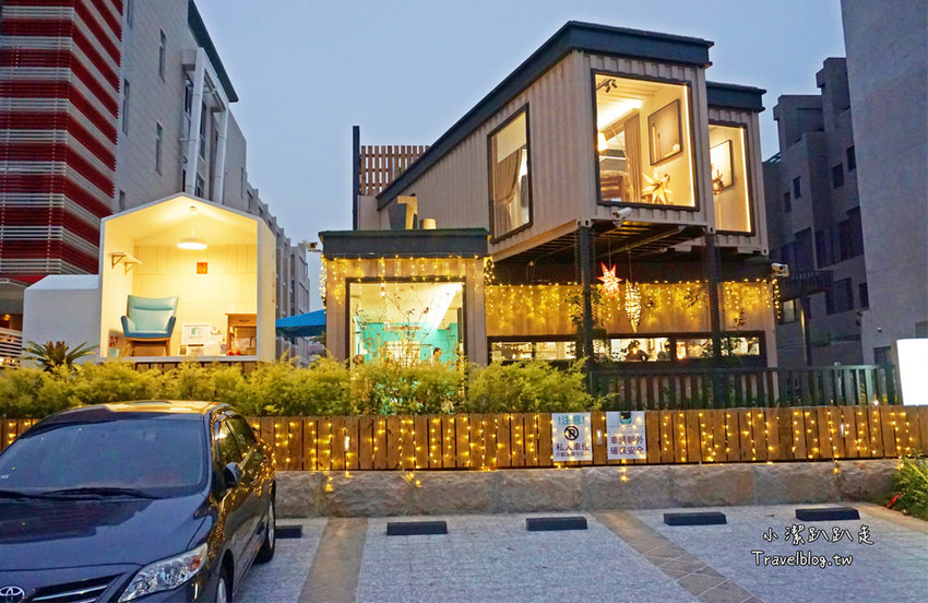 台中西屯》米石里概念館。輕食.傢俱.石磚個性工業風！IG打卡美拍景點,到貨櫃屋咖啡廳喝下午茶 - 小潔趴趴走旅遊札記