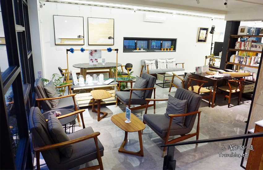 台中西屯》米石里概念館。輕食.傢俱.石磚個性工業風！IG打卡美拍景點,到貨櫃屋咖啡廳喝下午茶 - 小潔趴趴走旅遊札記