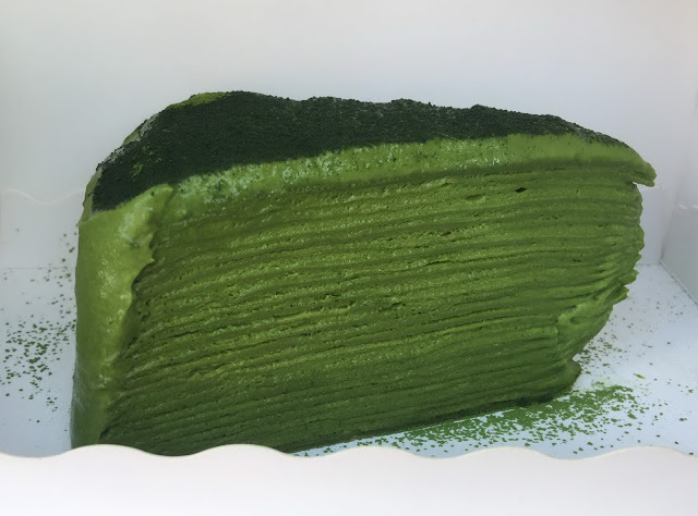 第21個抹茶千層是奶油界第1名,同場加映海鹽太妃開心果千層:《OZ cafe bistro》