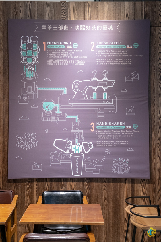 台北茶飲推薦》COMEBUYTEA 台北誠品生活松菸店 - 引領當代新茶流 顛覆傳統茶思維 - 時空幻境 凌雲江海清