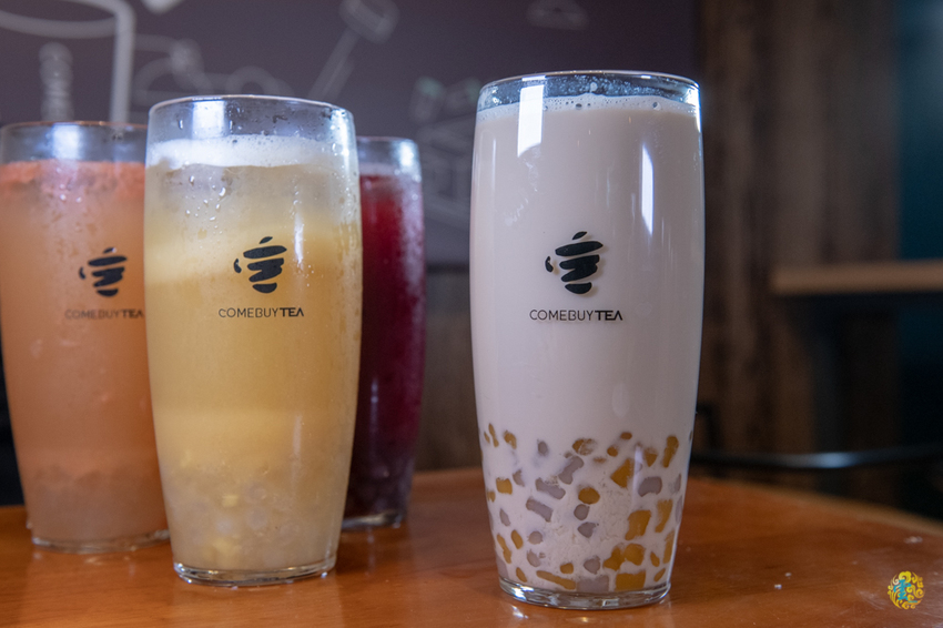 台北茶飲推薦》COMEBUYTEA 台北誠品生活松菸店 - 引領當代新茶流 顛覆傳統茶思維 - 時空幻境 凌雲江海清