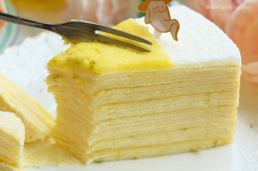 台中甜點 | 2度C Ni Guo。限量隱藏版想吃碰運氣,不敢相信千層蛋糕一片竟然只要100元! @蹦啾♥謝蘿莉 La vie heureuse