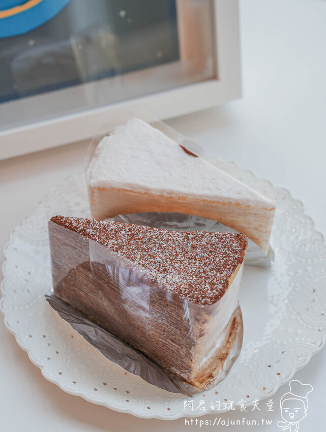 台中千層蛋糕推薦，2度C NiGuo公益店：30層手工餅皮的千層蛋糕，6種口味週週更新 » 阿君的玩食天堂