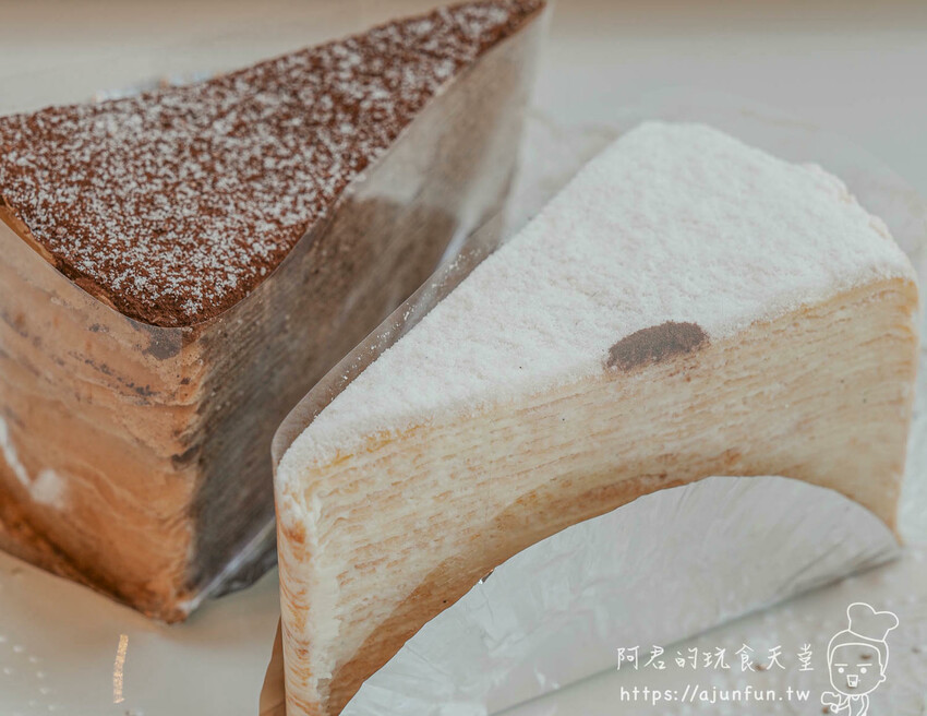 台中千層蛋糕推薦，2度C NiGuo公益店：30層手工餅皮的千層蛋糕，6種口味週週更新 » 阿君的玩食天堂
