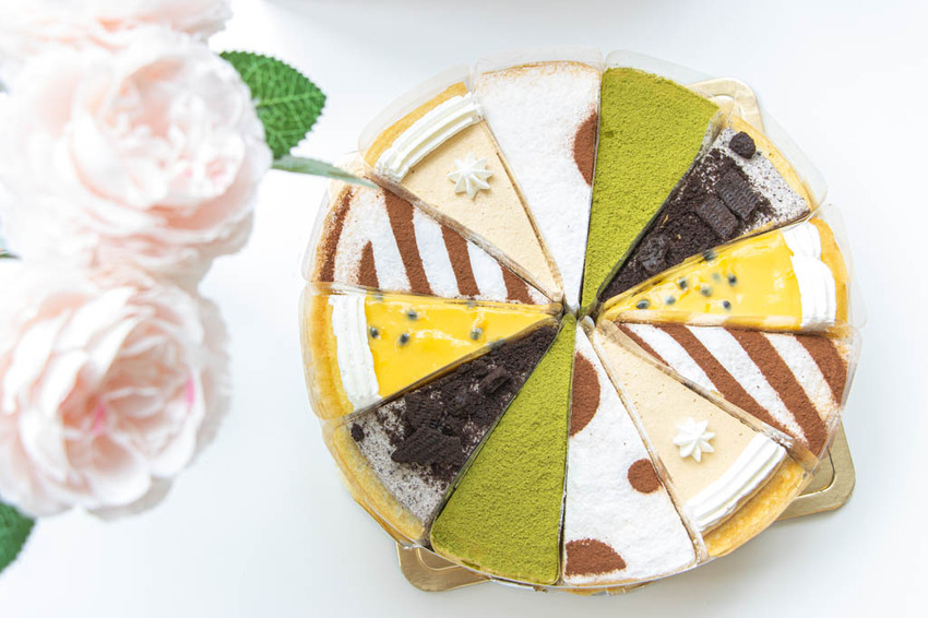 台中南屯，2度C NiGuo 公益店，外帶千層超人氣組合價，平均每片只要100元。 - 微笑Joe幸運