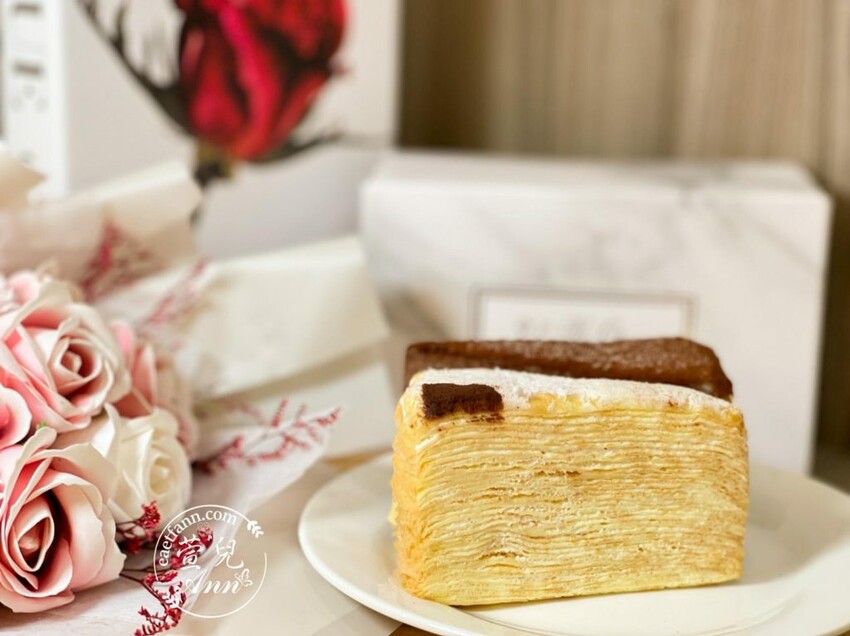 台中市南屯區台中|2度C NiGuo 純手工製法式千層蛋糕專賣店 堅持30層以上 新鮮現做冷藏保鮮 清爽不甜膩口味多 送禮/節日/