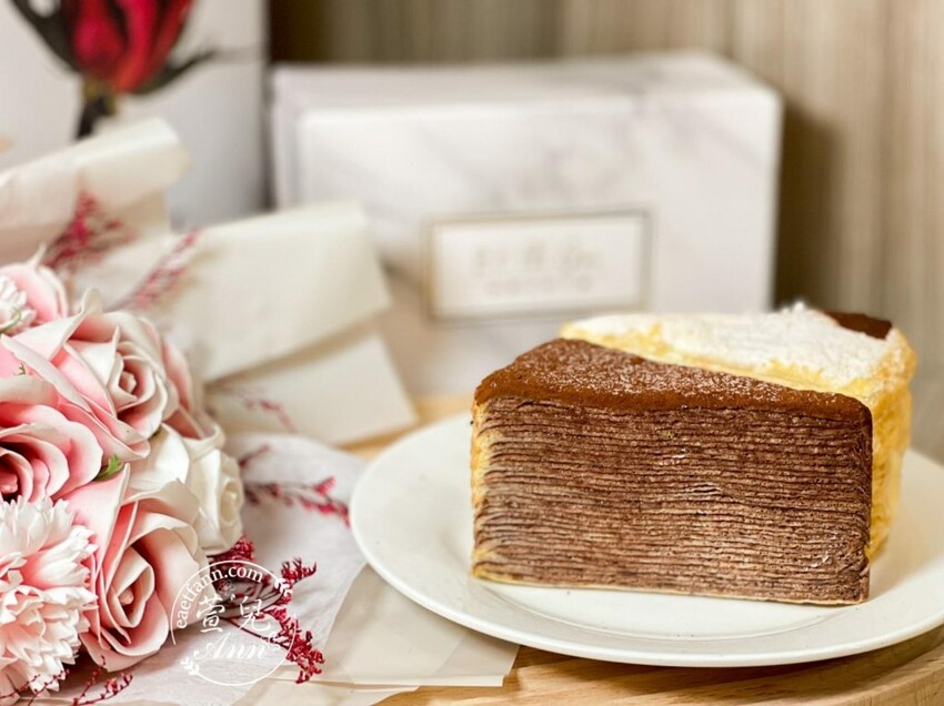 台中市南屯區台中|2度C NiGuo 純手工製法式千層蛋糕專賣店 堅持30層以上 新鮮現做冷藏保鮮 清爽不甜膩口味多 送禮/節日/