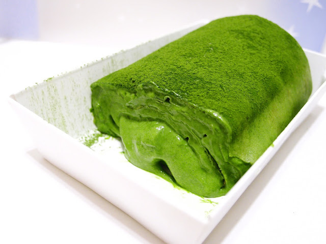 赤心Pure Dessert 小山園又玄抹茶千層 小山園若竹抹茶爆漿毛巾卷