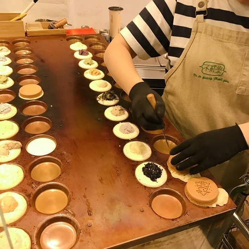 🍄不貳光車輪餅延吉店 🔸臺北美食-國父紀念館站🔸-eateatforfun ⠀⠀⠀