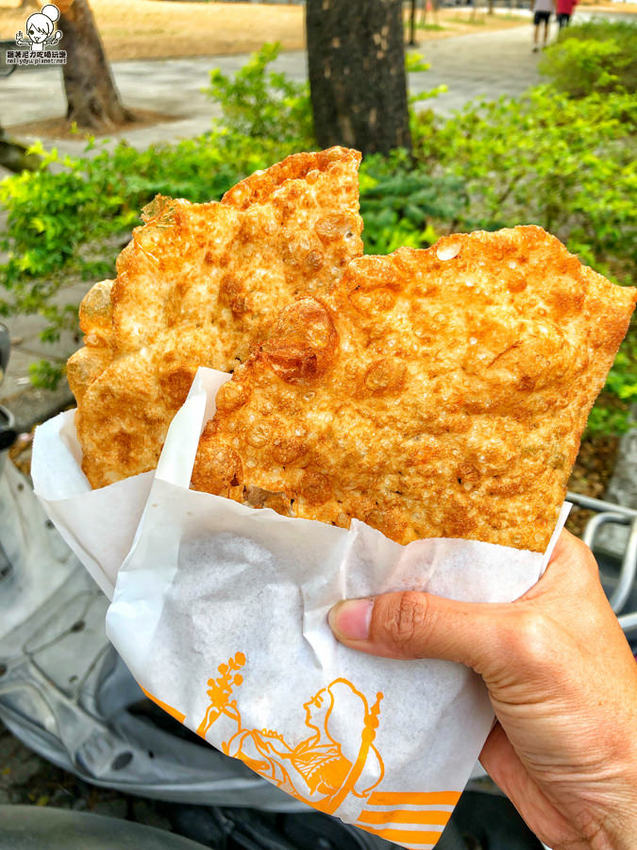 後山林記炸蛋蔥油餅 高雄美食 必吃