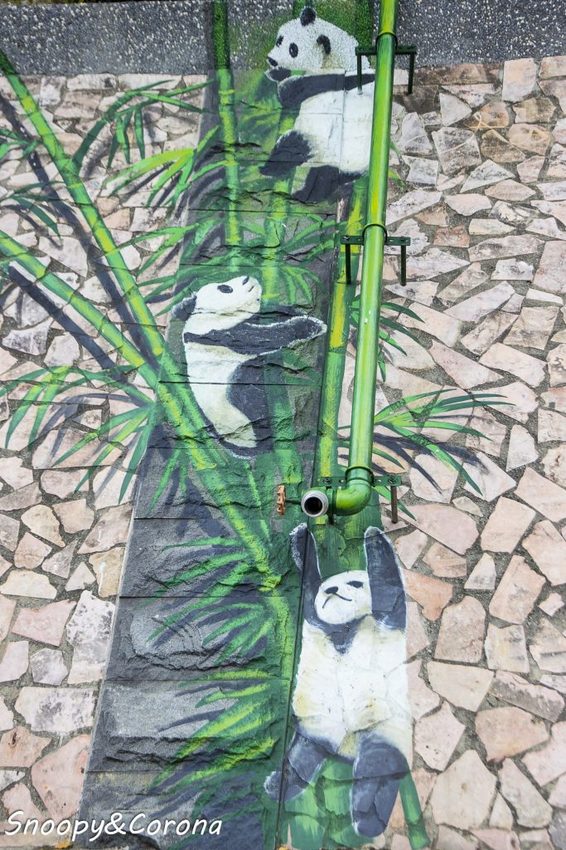 【玩樂．台北】新莊熱門打卡景點／新莊中港大排彩繪親水綠廊～超網美的彩色積木步道，散步就能拍好拍滿