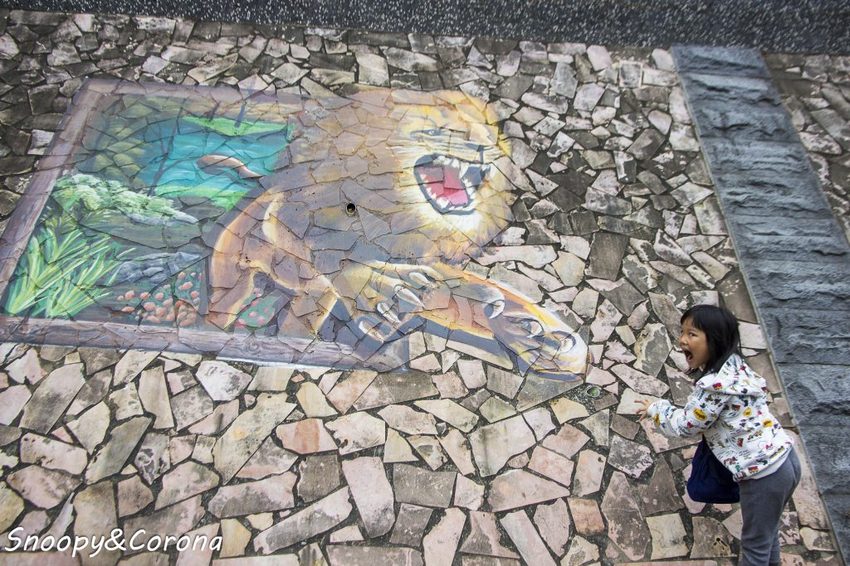 【玩樂．台北】新莊熱門打卡景點／新莊中港大排彩繪親水綠廊～超網美的彩色積木步道，散步就能拍好拍滿
