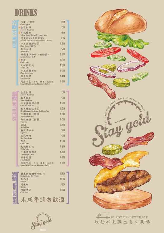 台中美式漢堡 台中北屯必訪 森及茶惡魔波霸鮮奶 台中美式餐車