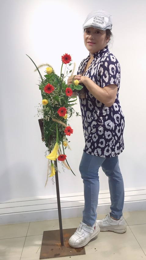 新竹 苙森林花藝設計師聯展 歐洲花園裝置藝術 開放參觀