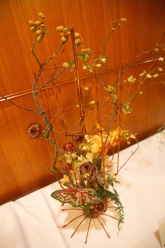 苙森林受邀出席台北圓山飯店夏季花藝設計表演會