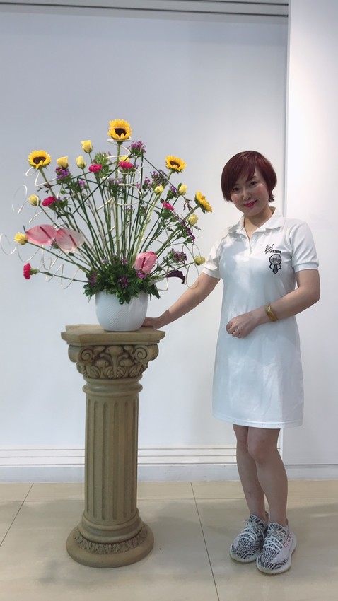 新竹竹北｜苙森林Ｘ國際藝術家Andrea Rusin帶領台灣花藝師走進視覺藝術的美學世界