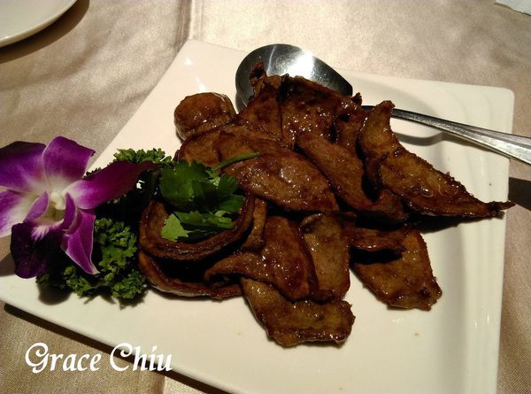 香煎豬肝(小) 滿穗台菜 手路台菜 水果料理  松江南京站 捷運美食