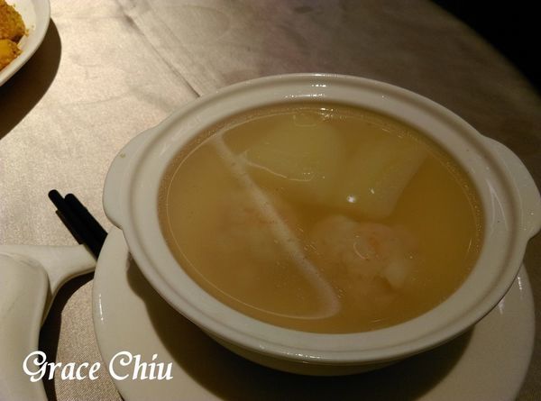 刺瓜蝦丸(盅) 滿穗台菜 手路台菜 水果料理  松江南京站 捷運美食