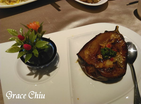 味噌烤紫茄(一份) 滿穗台菜 手路台菜 水果料理  松江南京站 捷運美食