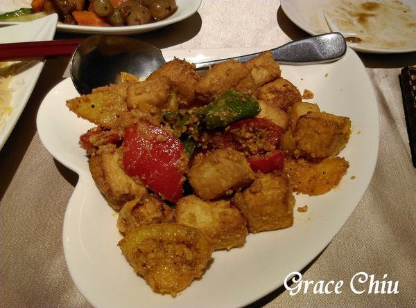 金沙豆腐(小) 滿穗台菜 手路台菜 水果料理  松江南京站 捷運美食