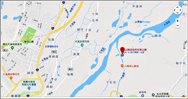 大漢溪山豬湖生態親水園區:《桃園大溪景點》2019.03.02假日與好友們趴趴走在桃園大溪水岸最新亮點-『大漢溪山豬湖生態親水園區』
