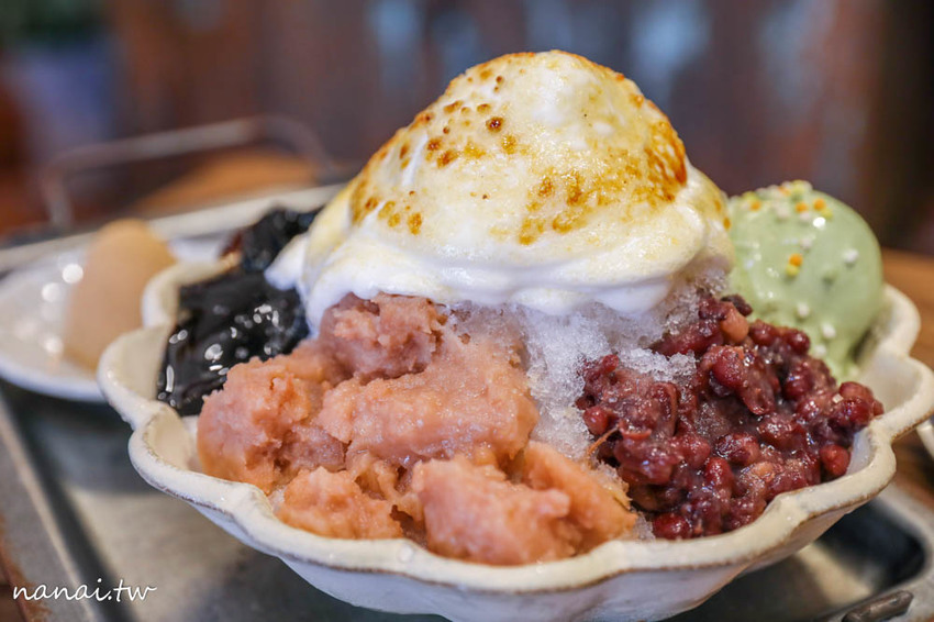 彥仲麵茶三店。麵茶香佐閩南式老屋，藏鹿港老街 奶蓋麵茶刨冰 - Nana愛旅行札記